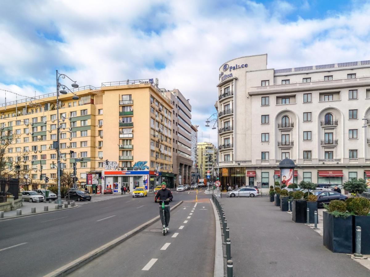 Victoriei Blue Apartment Букурещ Екстериор снимка