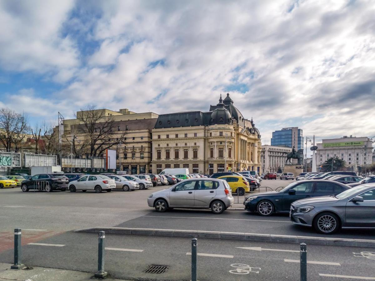 Victoriei Blue Apartment Букурещ Екстериор снимка